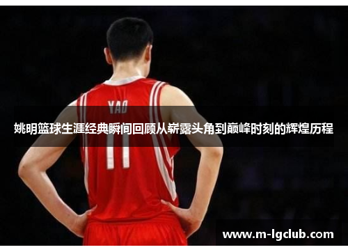 姚明篮球生涯经典瞬间回顾从崭露头角到巅峰时刻的辉煌历程